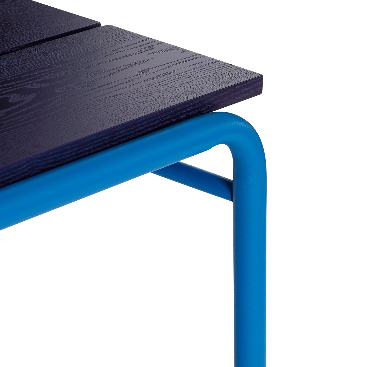 Hübsch Koi Bench, Blue/Dark Blue