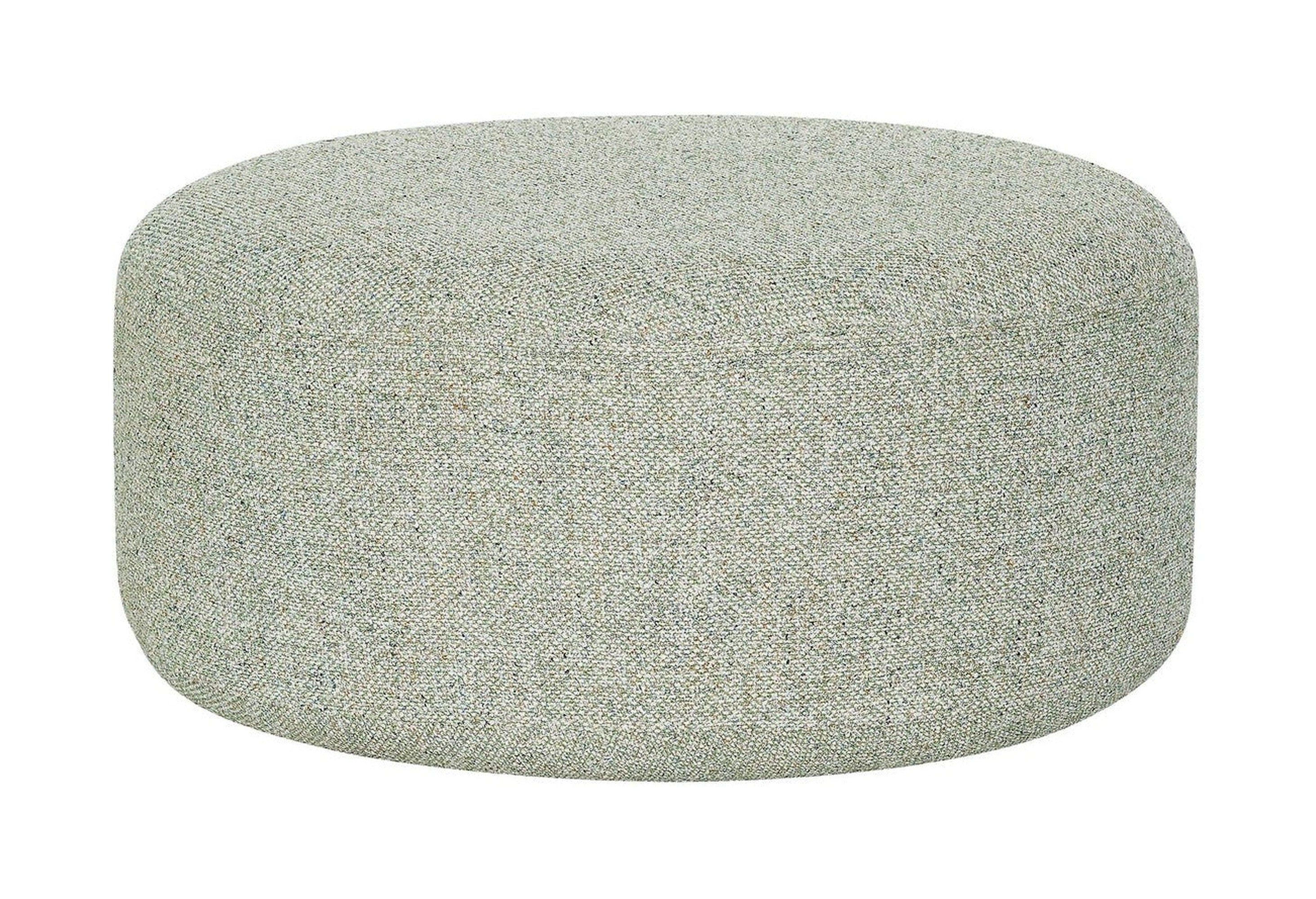 Hübsch Marshmellow Pouf Stor, lysegrøn