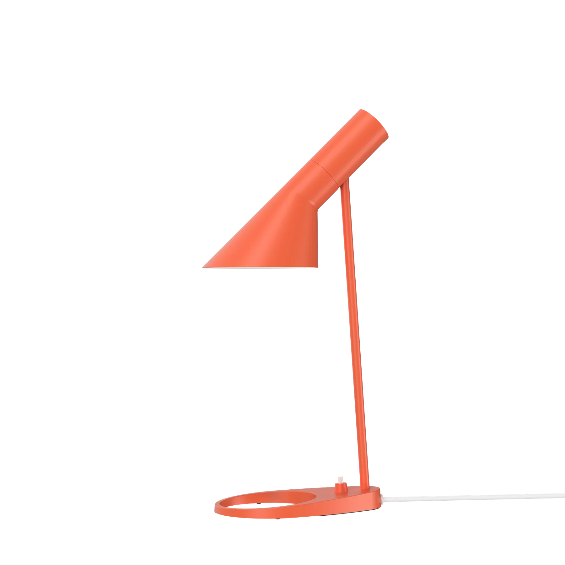 Louis Poulsen AJ Mini Table Lamp, Electric Orange