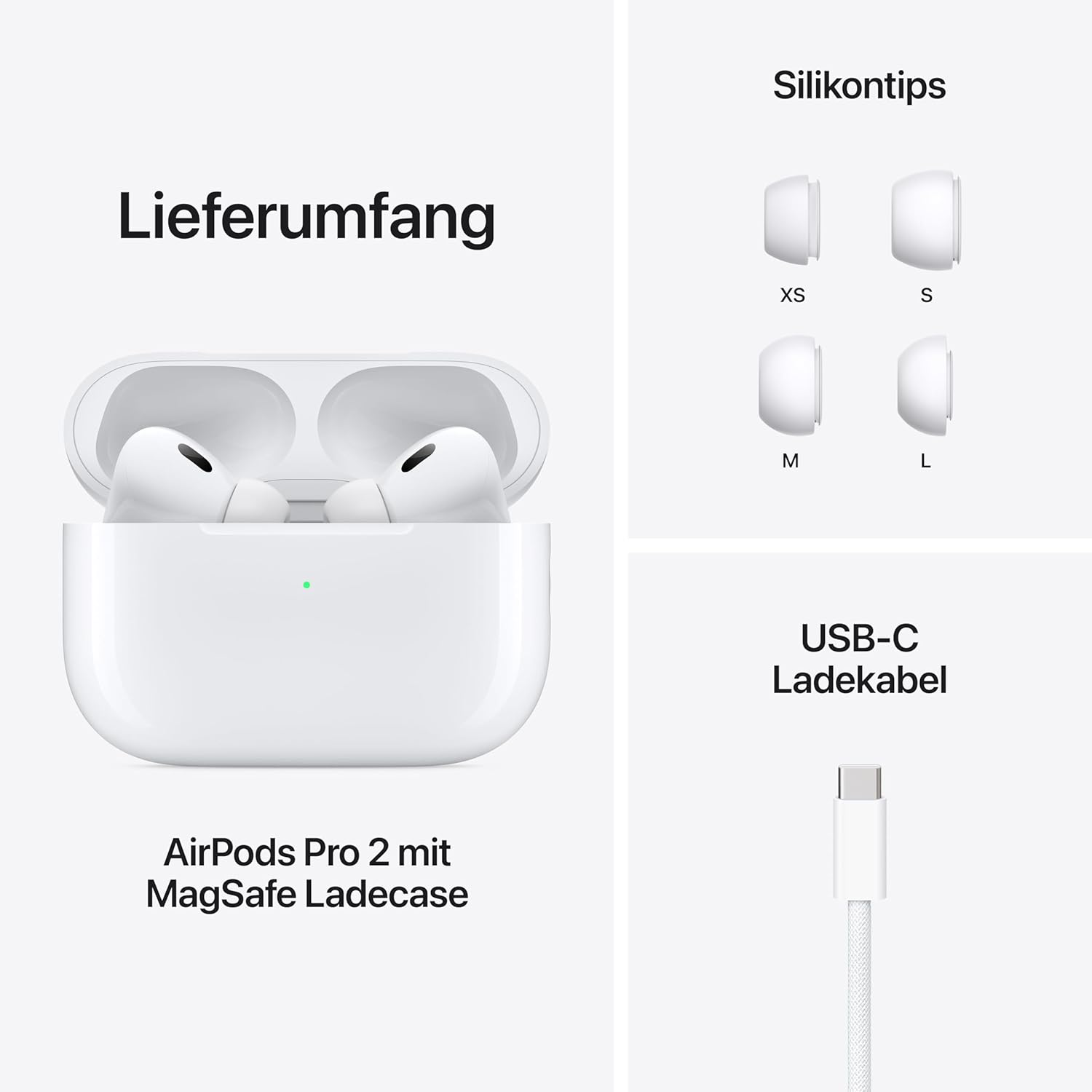 Apple AirPods Pro 2 – Trådløse In-Ear Hovedtelefoner 