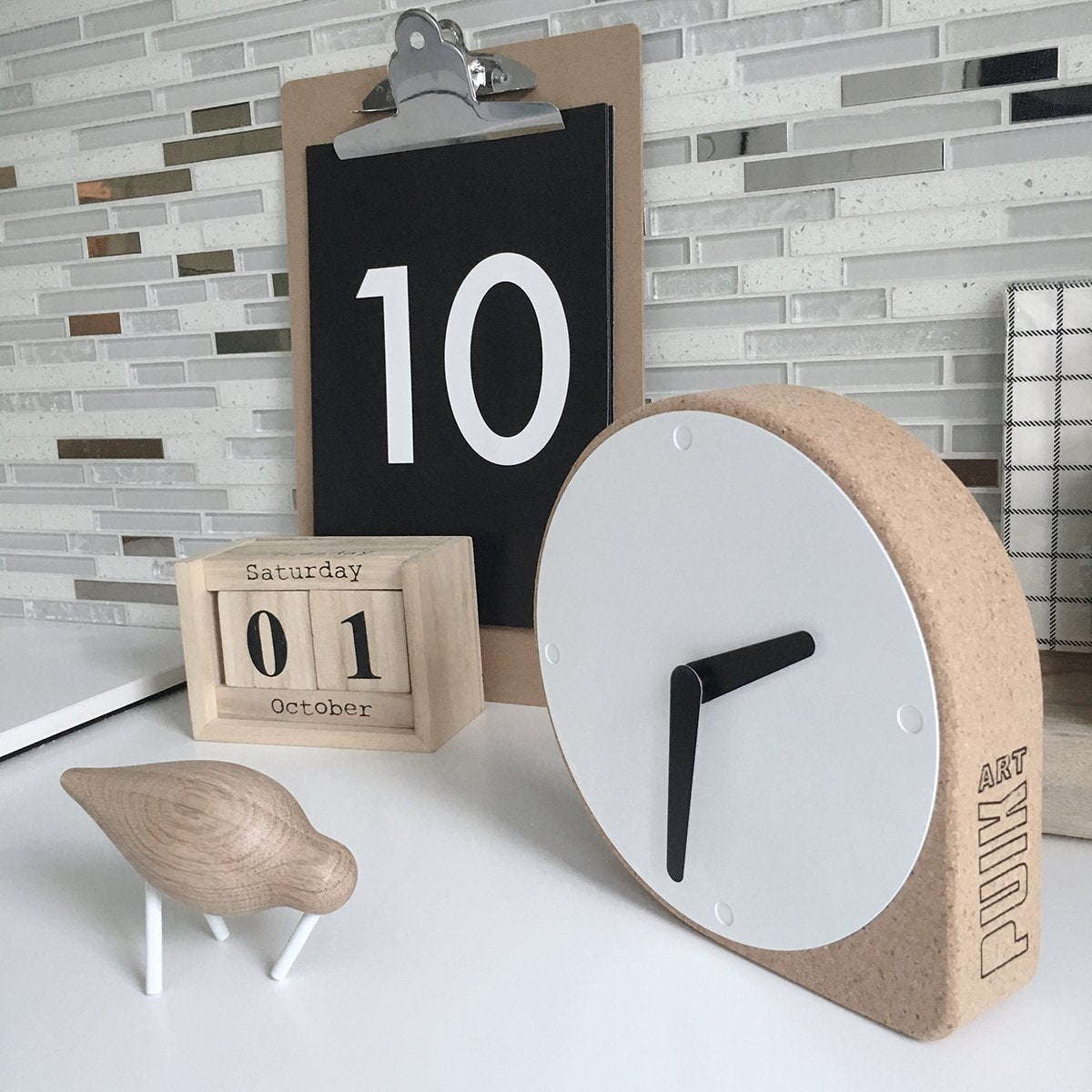 Puik Clork Table Clock, Nature