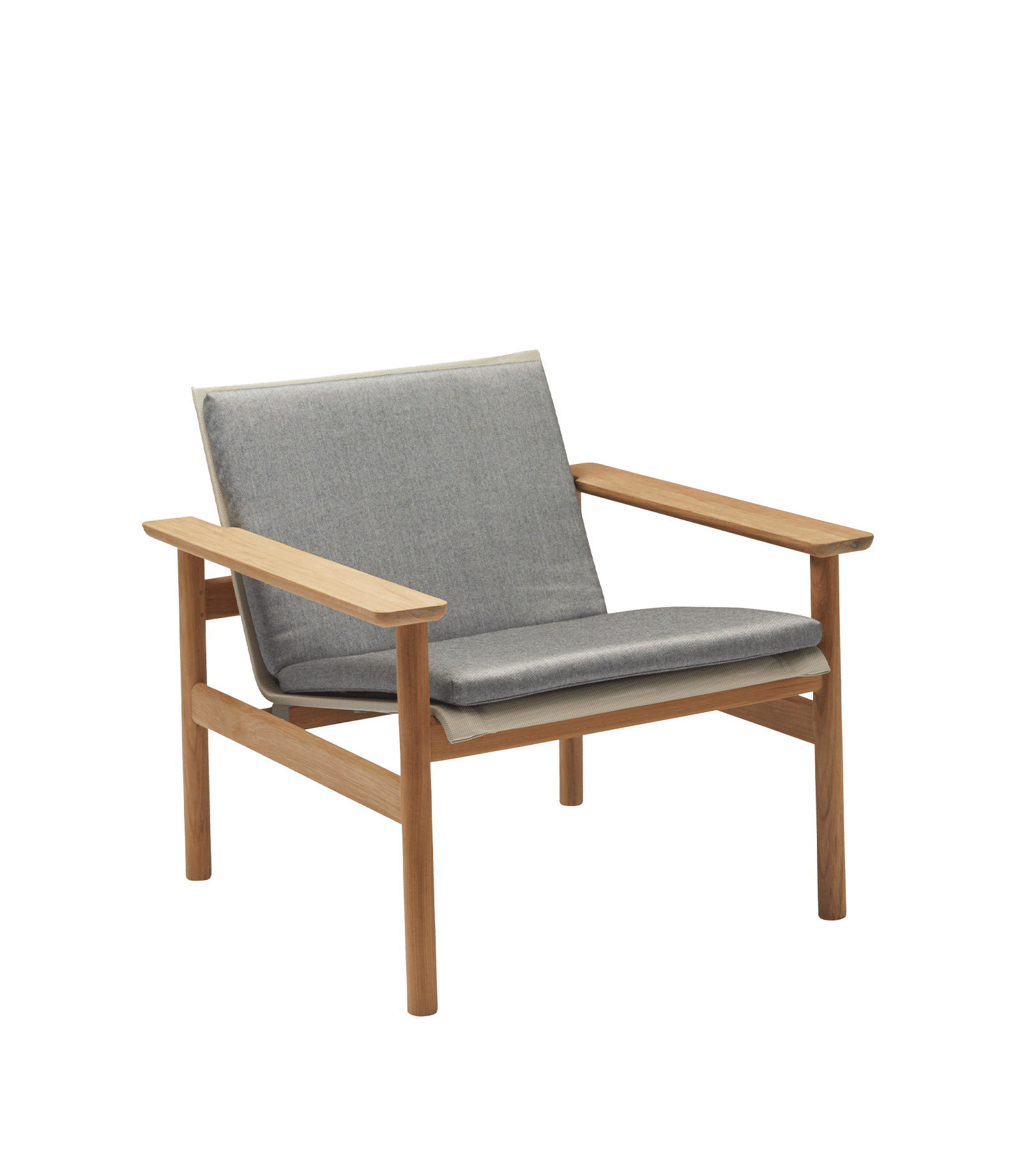 Fritz Hansen Pelagus Outdoor Lounge Chair Teak/Sand