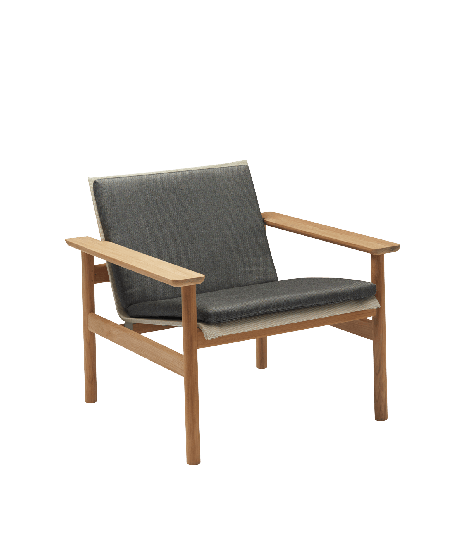 Fritz Hansen Pelagus Outdoor Lounge Chair Teak/Sand