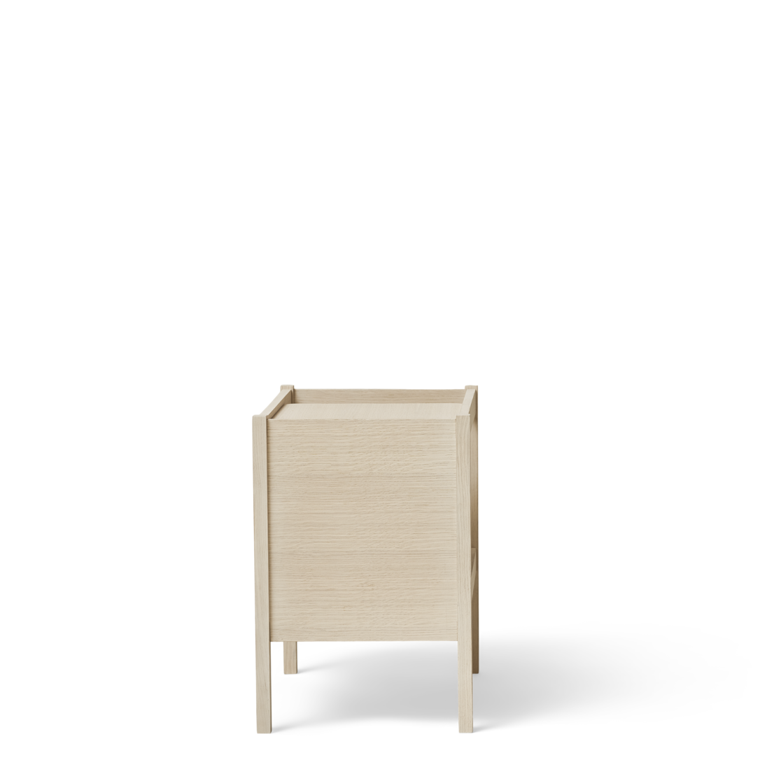 Form & forfine Journal Side Table, White Oak