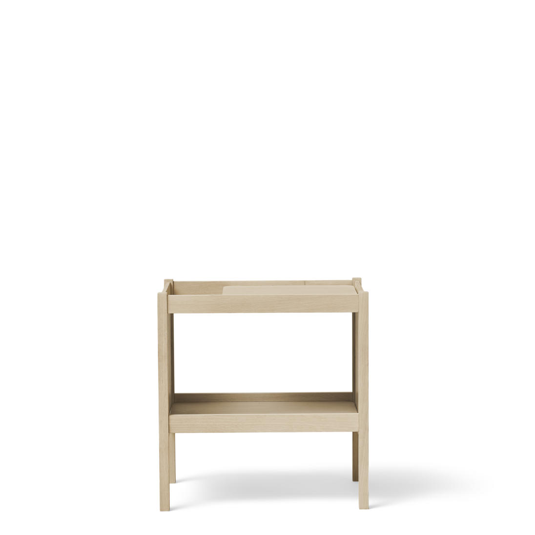 Form & forfine Journal Side Table, White Oak