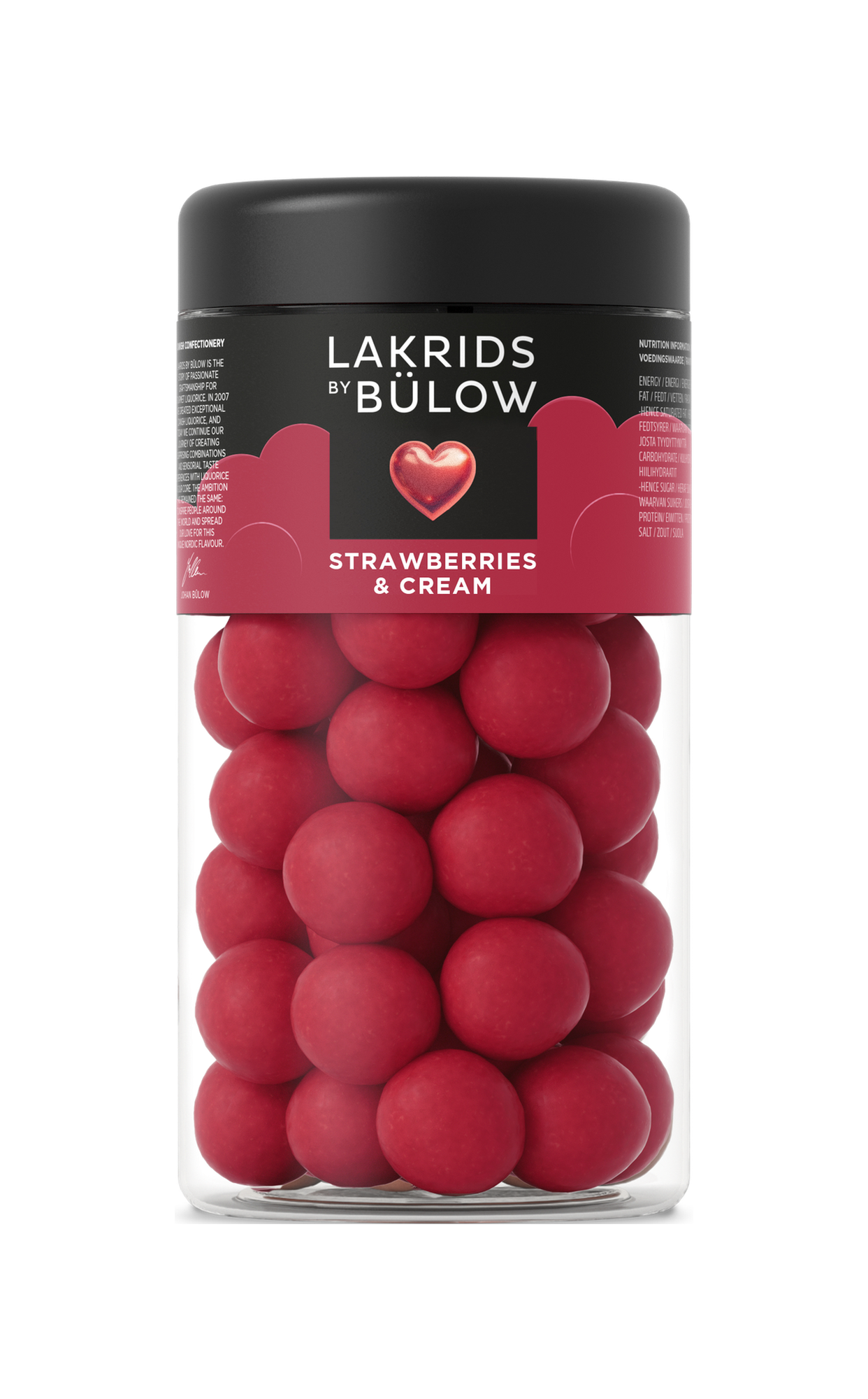 Lakrids af Bülow Love Strawberry & Cream, 295G