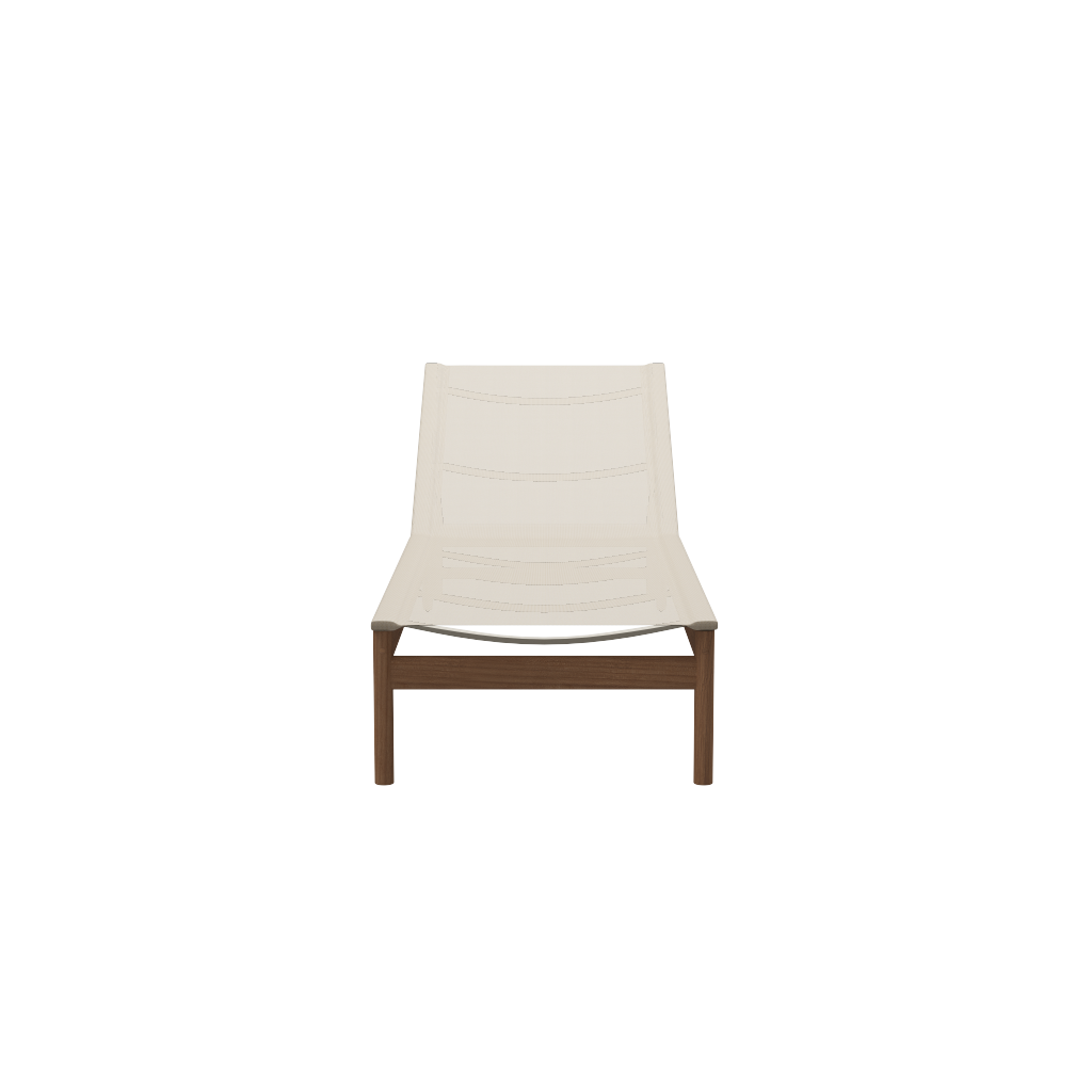 Fritz Hansen Pelagus Sunbed Teak/Sand