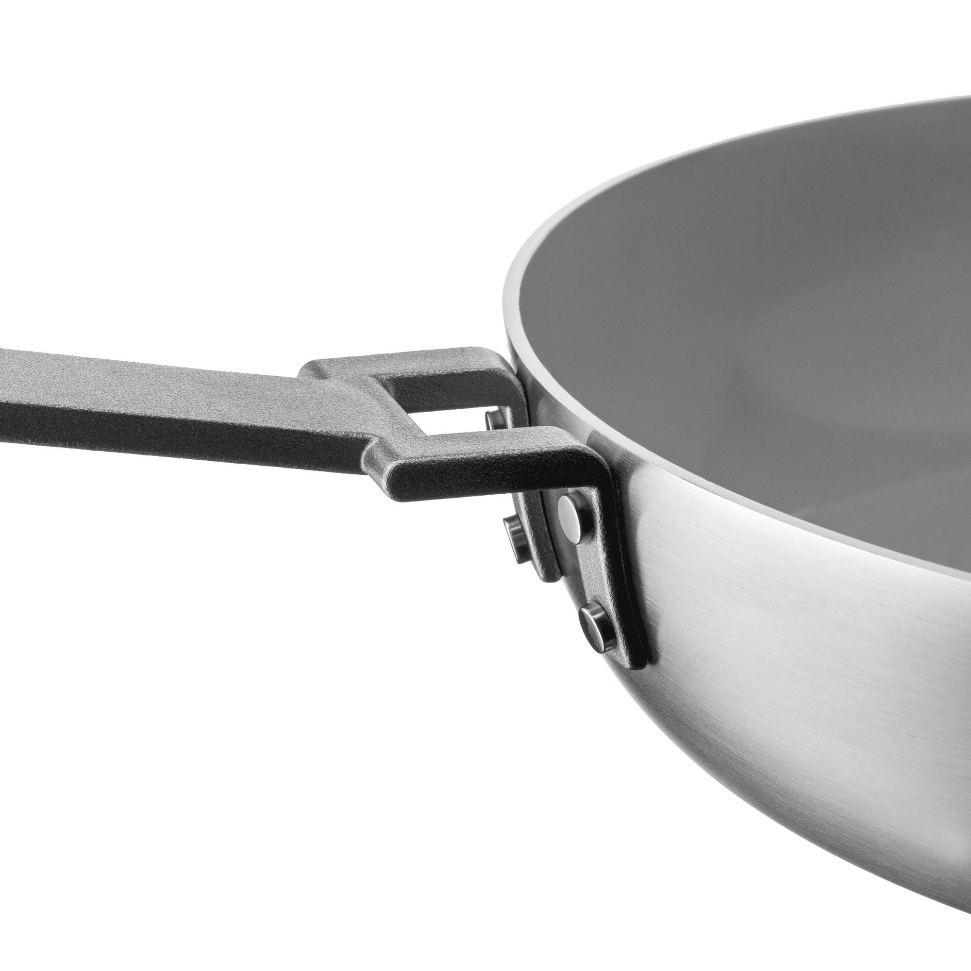 [product_category]-Alessi Convivio Frying Pan With A Long Handle, ø 28 Cm-Alessi-8003299478071-DC110/28-ALE-2