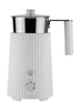 Alessi Plissé Pulcina Milk Frother 350 Ml, White