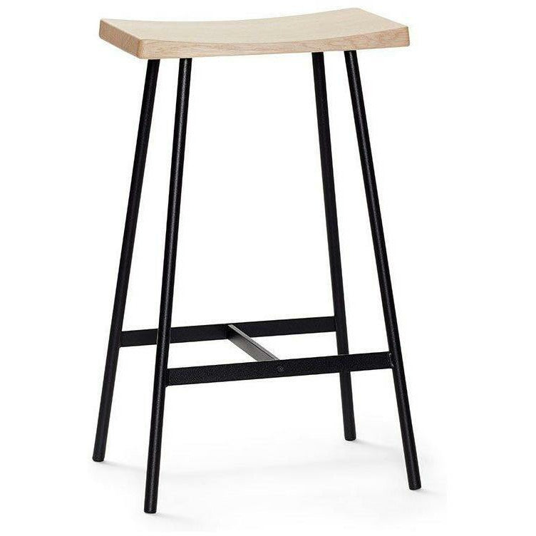 [product_category]-Andersen Furniture Hc2 Bar Stool Oak, Steel Frame, H 65cm-Andersen Furniture-5713524001396-0-860L0213-AND-1