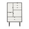 Andersen Furniture S5 Cabinet Black, White Front