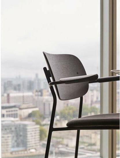 [product_category]-Audo Copenhagen Co Food Chair With Armrest Dark Stained Oak, Black-Audo Copenhagen-5709262024872-1165849-MEN-53