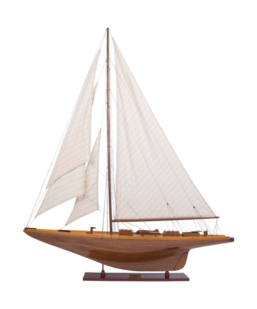 [product_category]-Authentic Models Shamrock Yacht Wood Sailing Ship Model-Authentic Models-781934585060-AS157-AUT-1