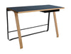 Bent Hansen Hemingway Skrivebord Med Skuffe L 120 cm, Matlakeret EG/Smokey Blue Linoleum