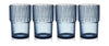 Bitz Kusintha Café Glass 12,5 Cm 38 Cl 4 Pcs, Blue