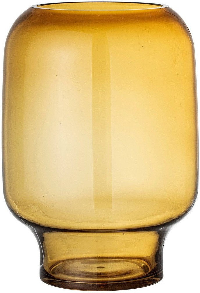 [product_category]-Bloomingville Adine Vase, Yellow, Glass-Bloomingville-5711173269075-82052235-BLO-1