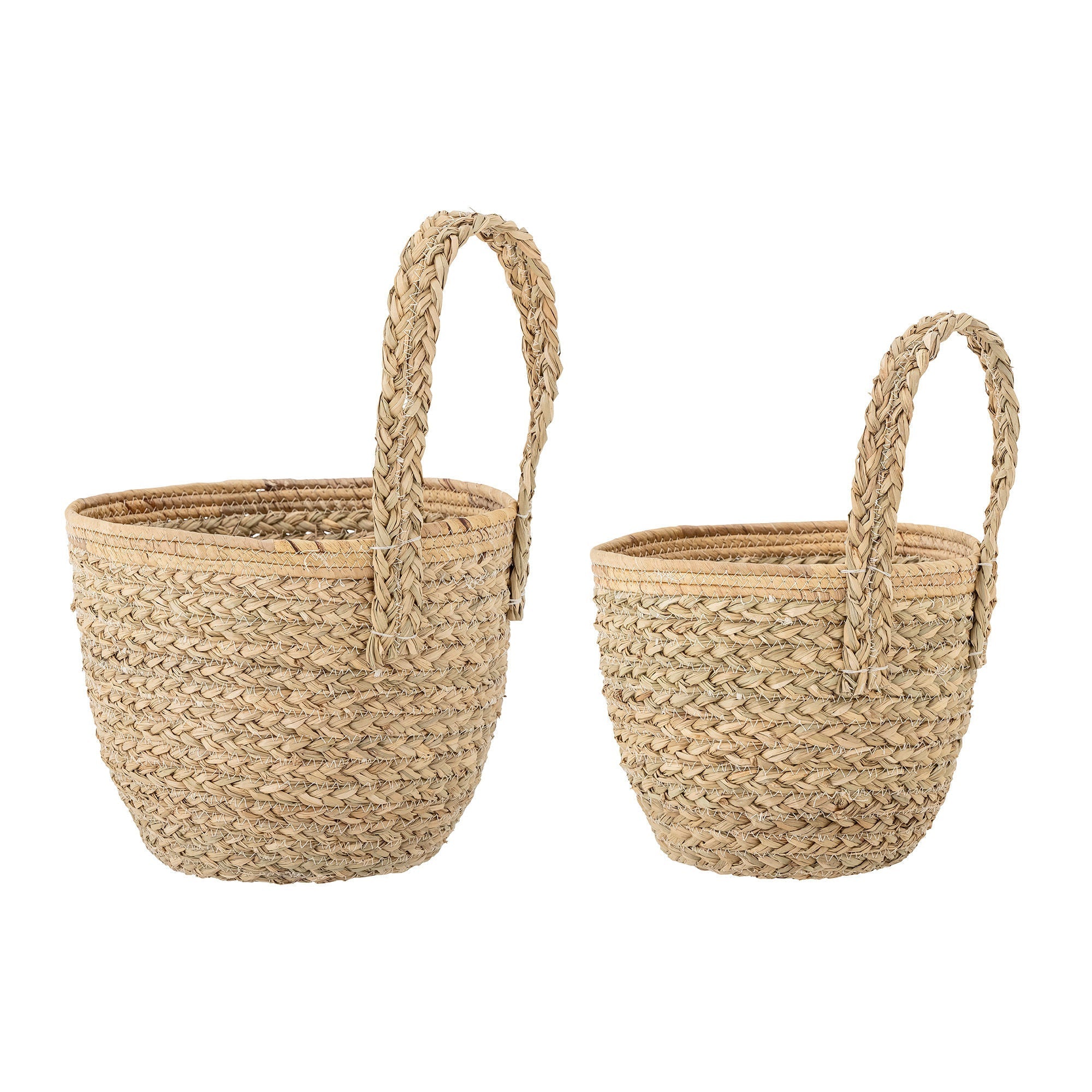 [product_category]-Bloomingville Amia Wall Basket, Nature, Seagrass-Bloomingville-5711173320820-82064378-BLO-2