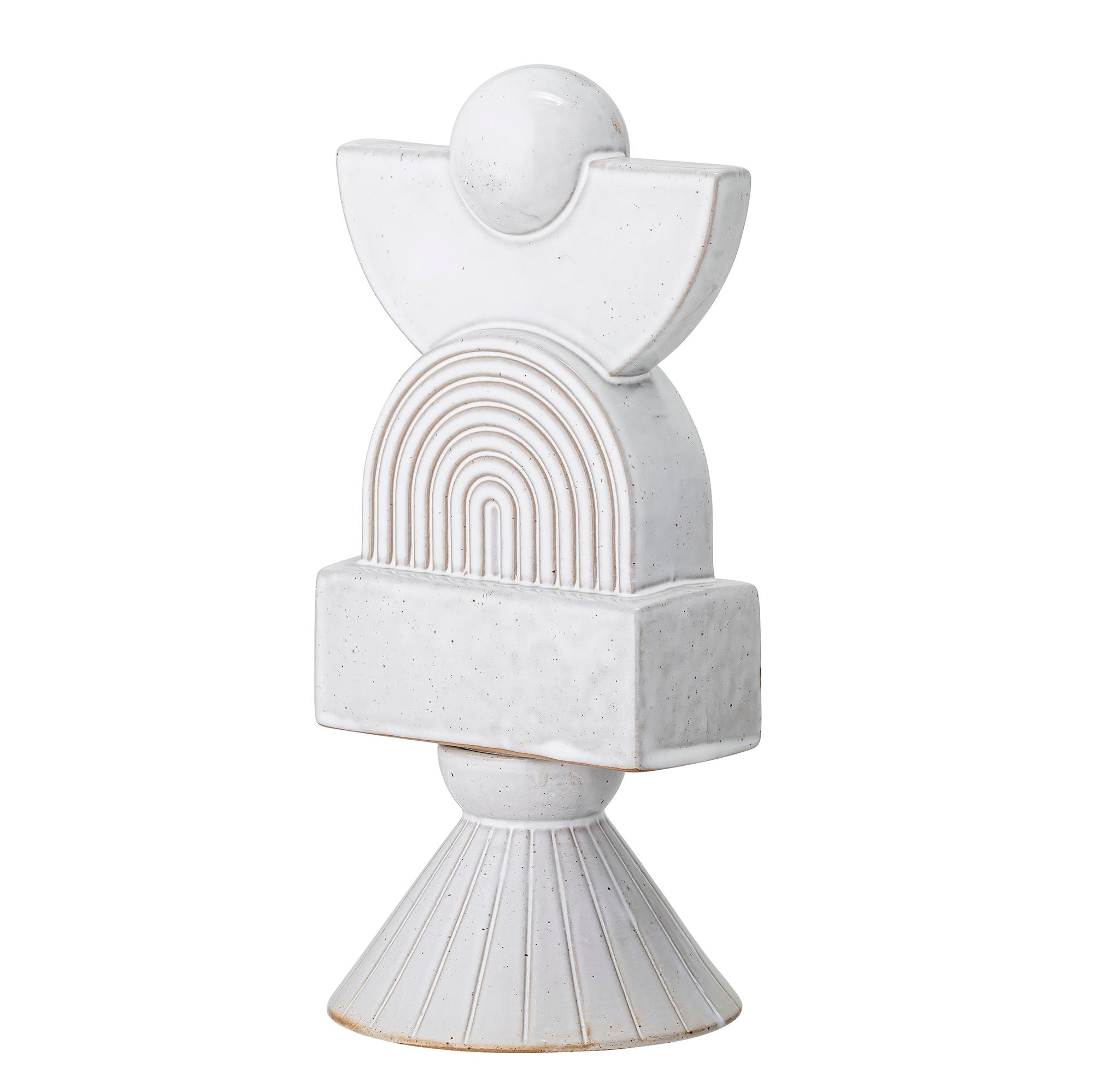 [product_category]-Bloomingville Beatrice Deco, White, Stoneware-Bloomingville-5711173250387-82048986-BLO-2