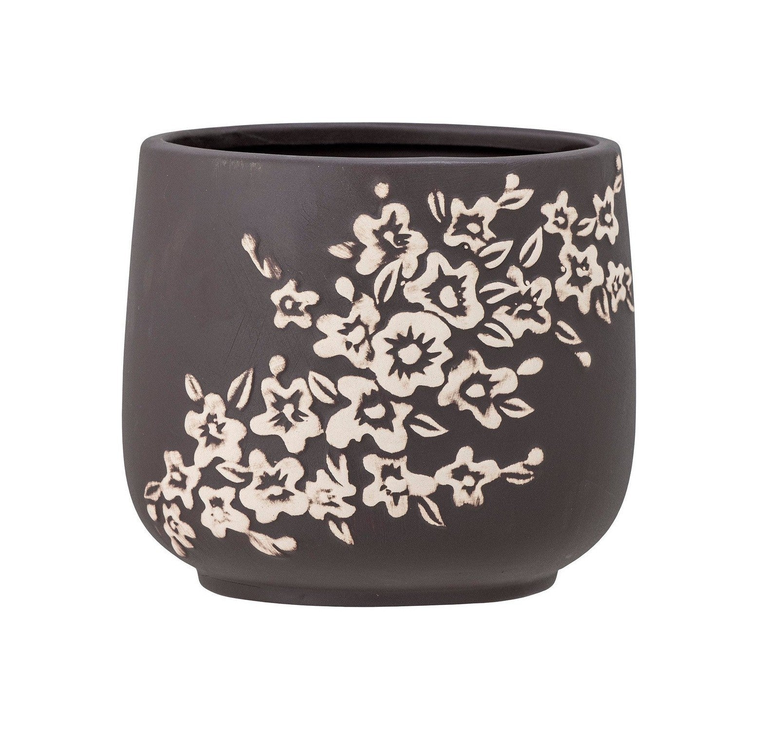 Bloomingville Betino Flowerpot, Brown, stentøj