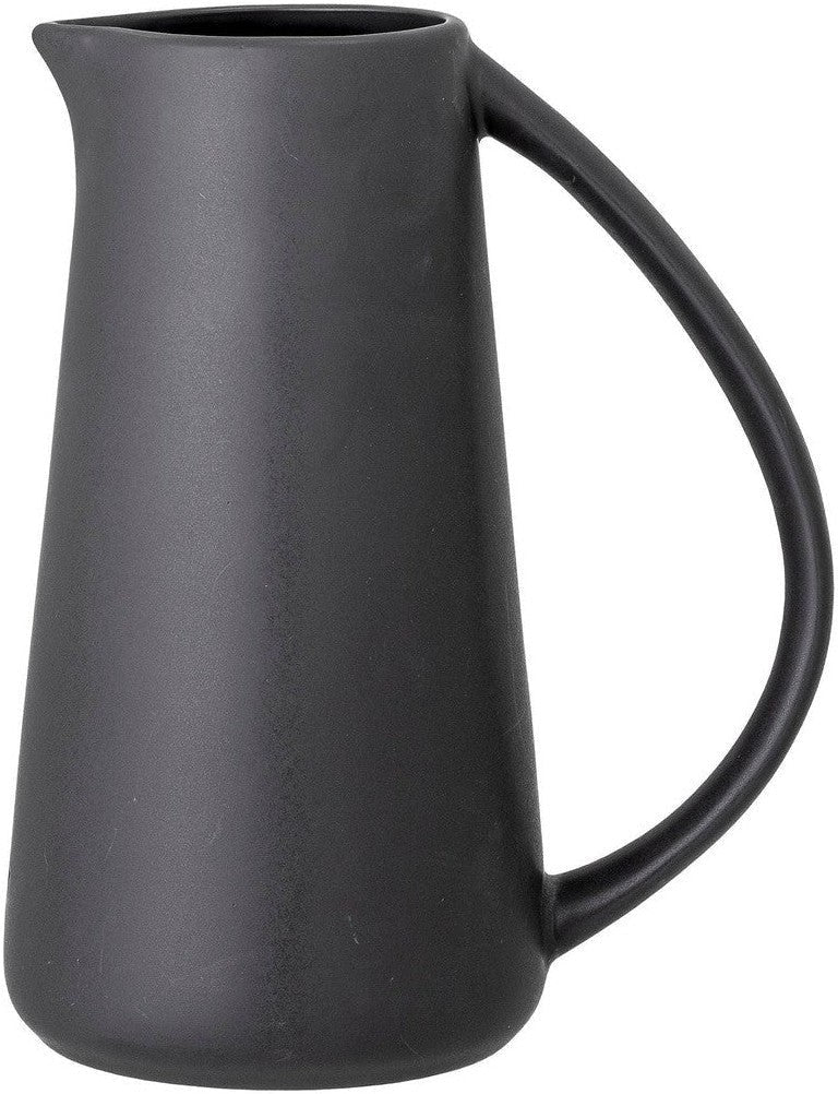 [product_category]-Bloomingville Edit Jug, Black, Stoneware-Bloomingville-5711173267651-82051700-BLO-1