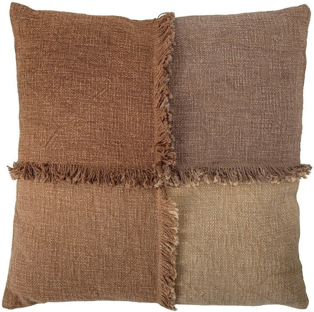 [product_category]-Bloomingville Gija Cushion, Brown, Cotton-Bloomingville-5711173283637-82053205-BLO-1