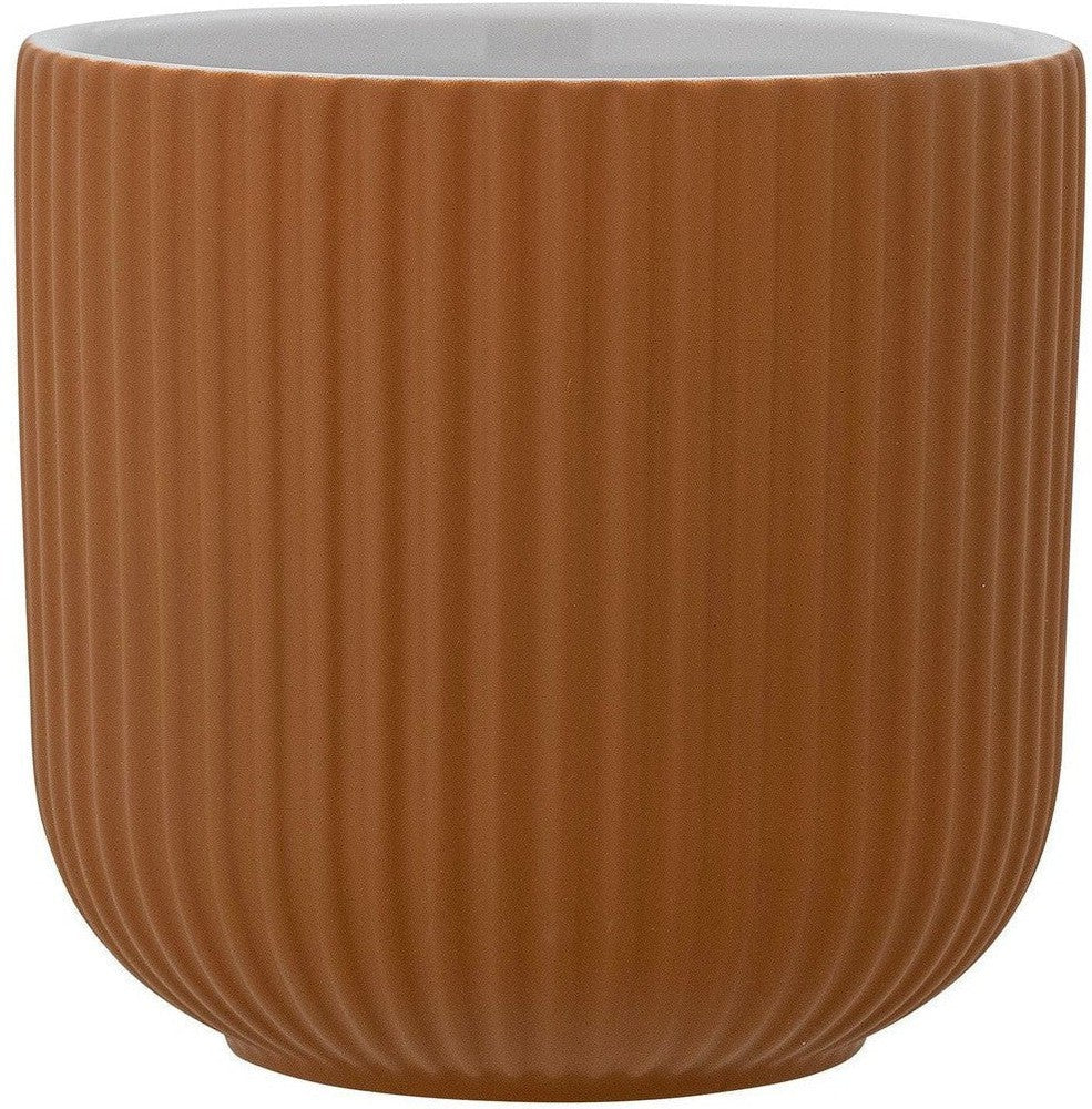 [product_category]-Bloomingville Kamma Flowerpot, Brown, Stoneware-Bloomingville-5711173282616-82055022-BLO-1