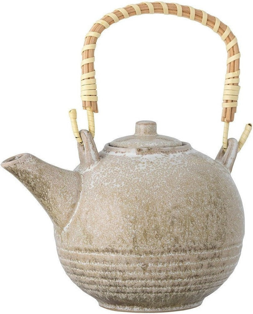 [product_category]-Bloomingville Razan Teapot, Nature, Stoneware-Bloomingville-5711173315833-82060374-BLO-1