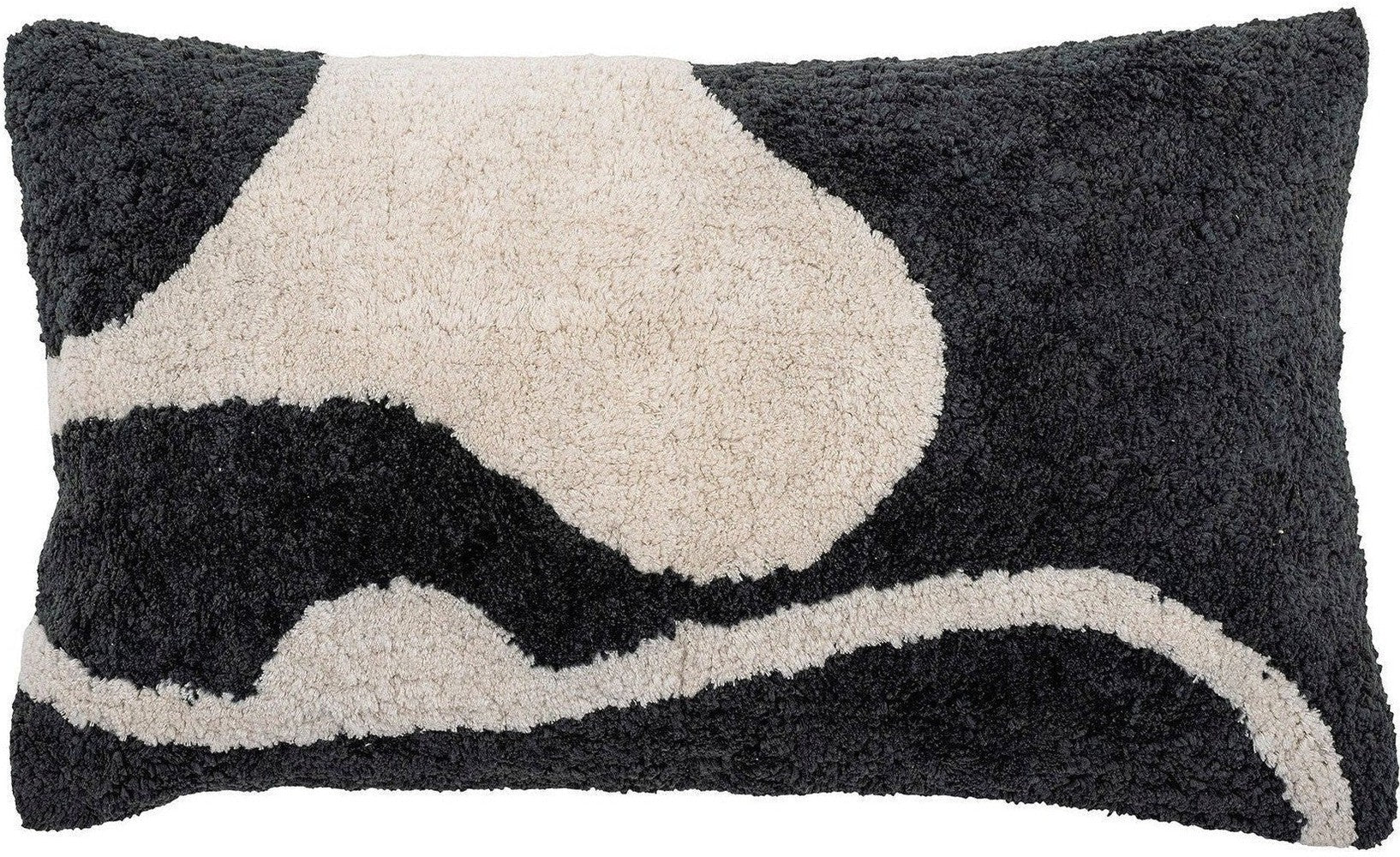 [product_category]-Bloomingville Ryton Cushion, Black, Cotton-Bloomingville-5711173322435-82066143-BLO-1