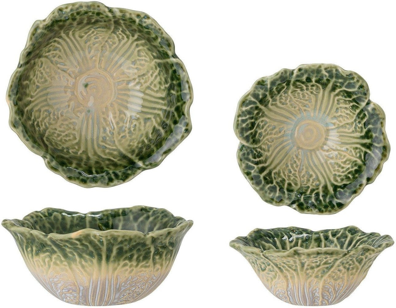 [product_category]-Bloomingville Savanna Bowl, Green, Stoneware-Bloomingville-5711173272044-82052613-BLO-1