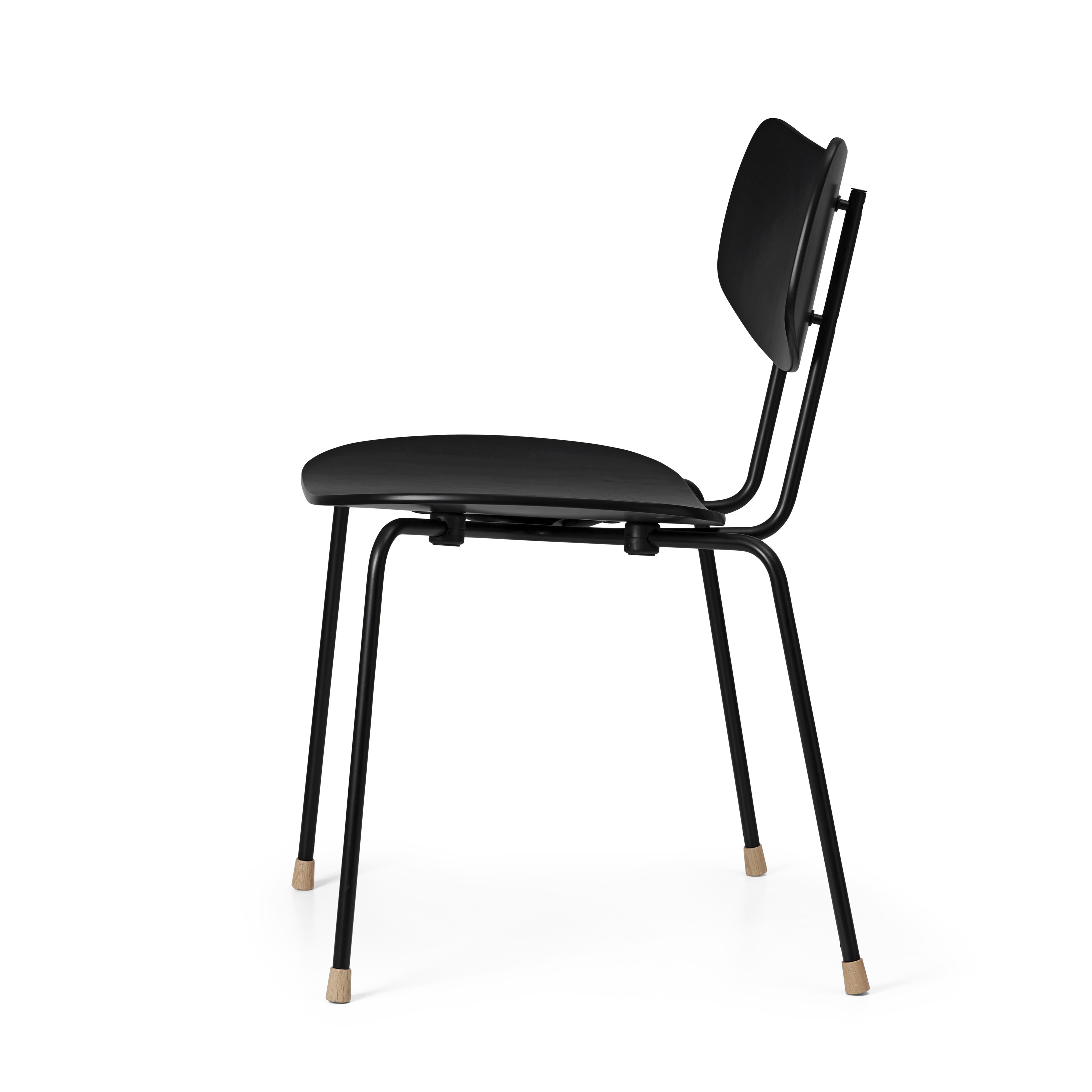 [product_category]-Carl Hansen Vla26t Vega Chair, Oak Black Lacquered-Carl Hansen-5715230860328-VLA26T-020-S9000-N-9005-FSC-70-CAR-2