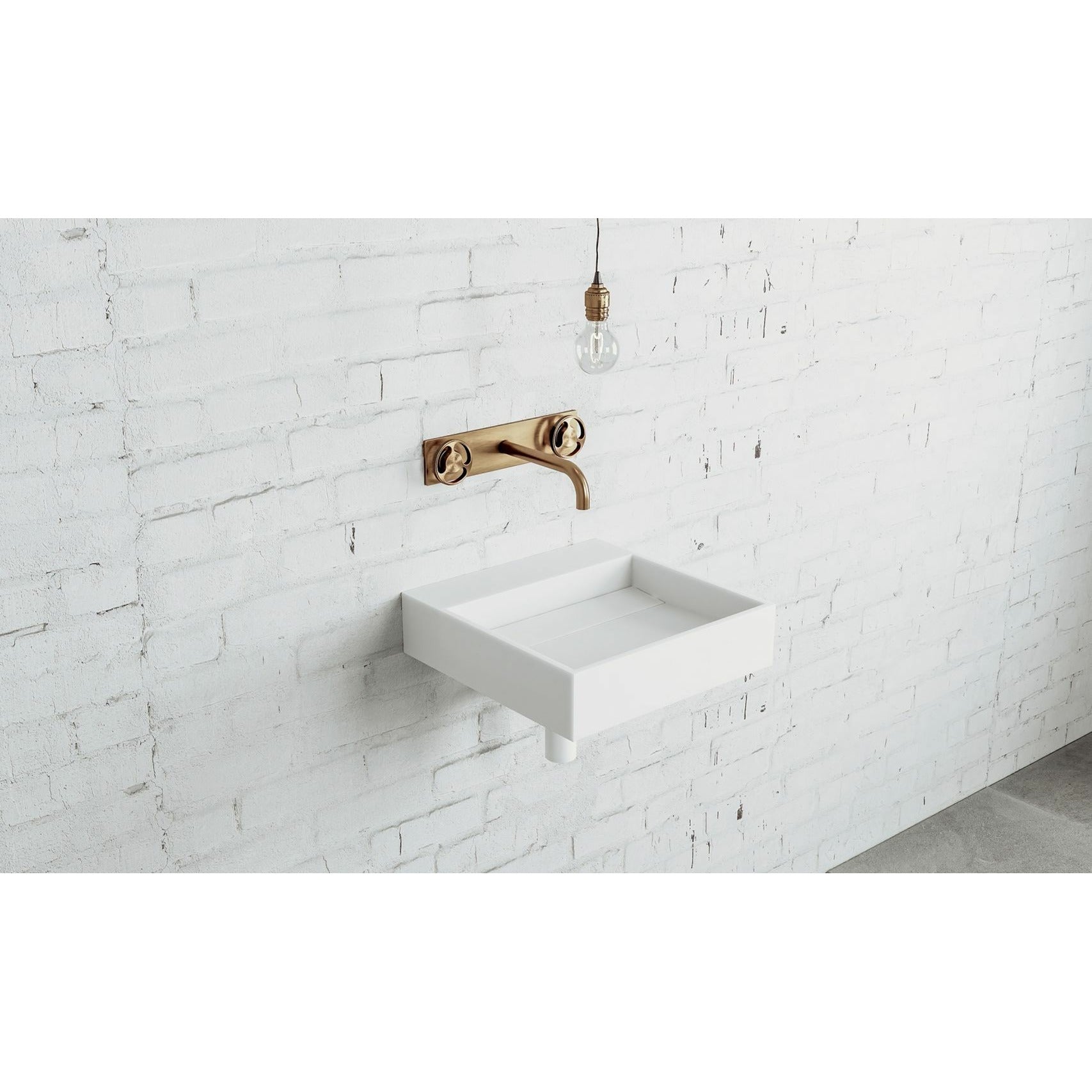 [product_category]-Copenhagen Bath Christiansfeld Wash Basin, L40 Cm-Copenhagen Bath-5700400101226-40010122-COP-3