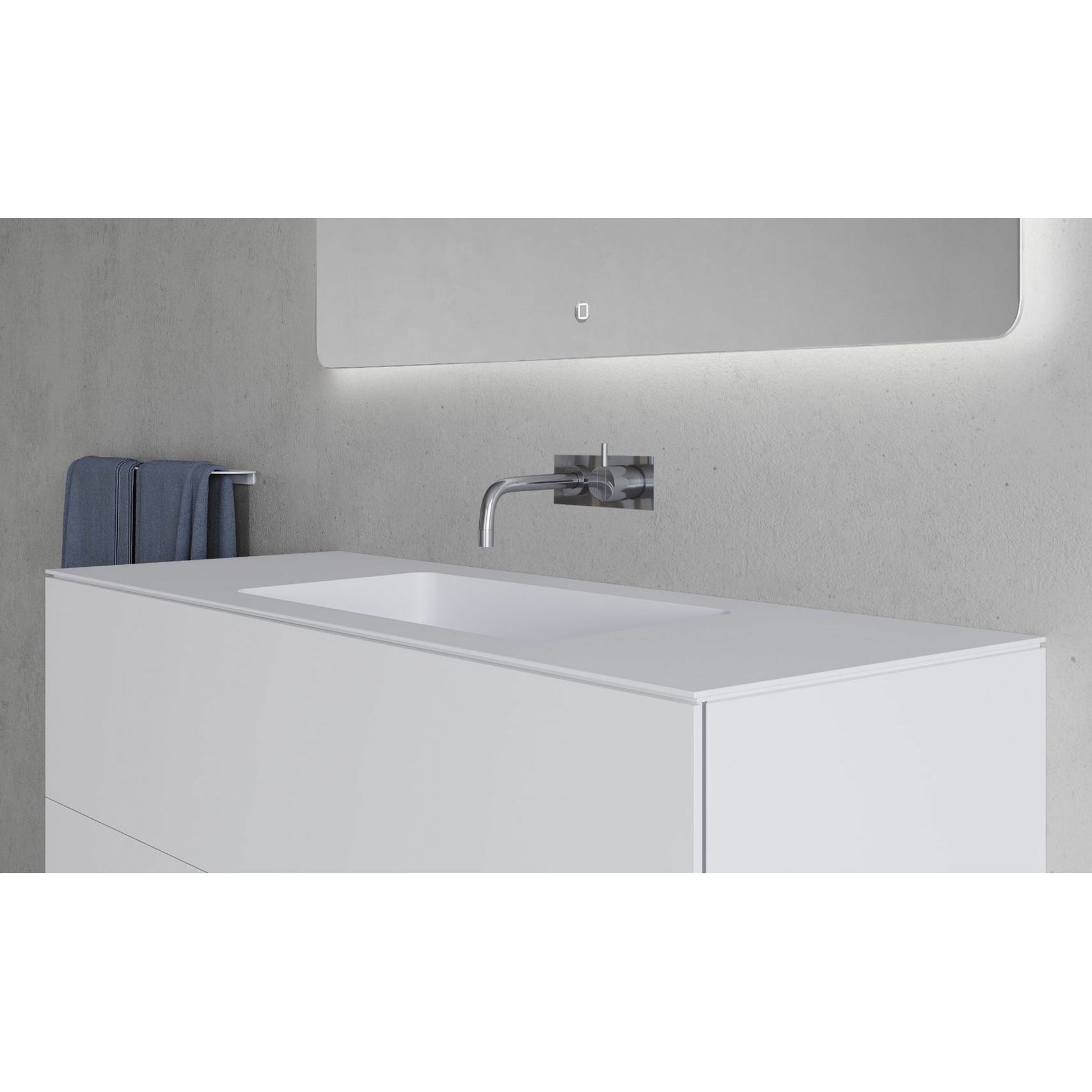 [product_category]-Copenhagen Bath Sq2 Double Cabinet With Center Wash, L120 Cm-Copenhagen Bath-5700300102460-30010246-COP-3