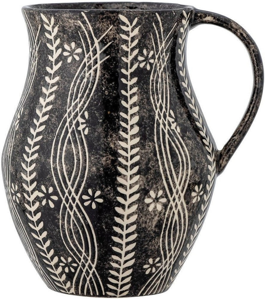 [product_category]-Creative Collection Aswan Jug, Black, Stoneware-Creative Collection-5711173322039-82060934-BLO-1