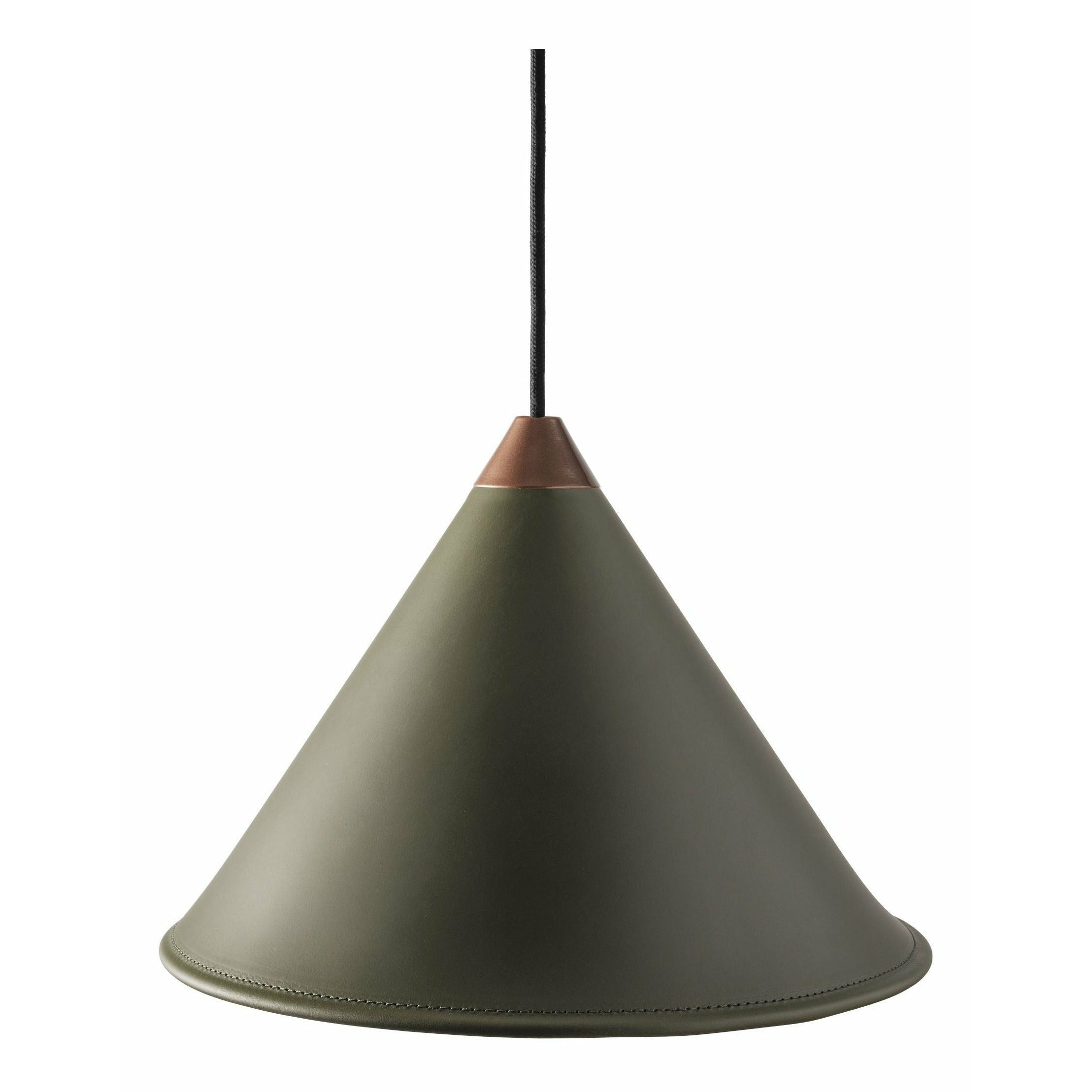 [product_category]-Cuero Namibia Pendant ø 45 Cm, Grass Green/Copper With Black Cable-Cuero-7340172636878-1520733-CUE-1