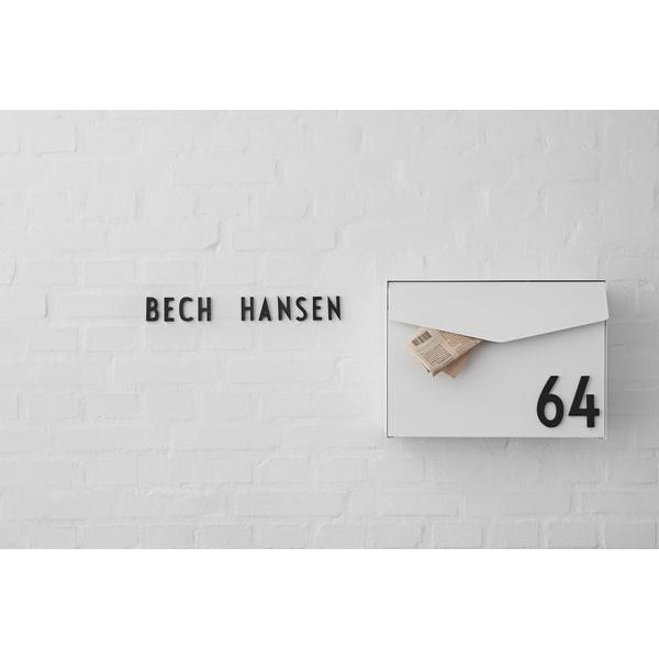 Design Letters Arkitekt nummer 8, h 10cm