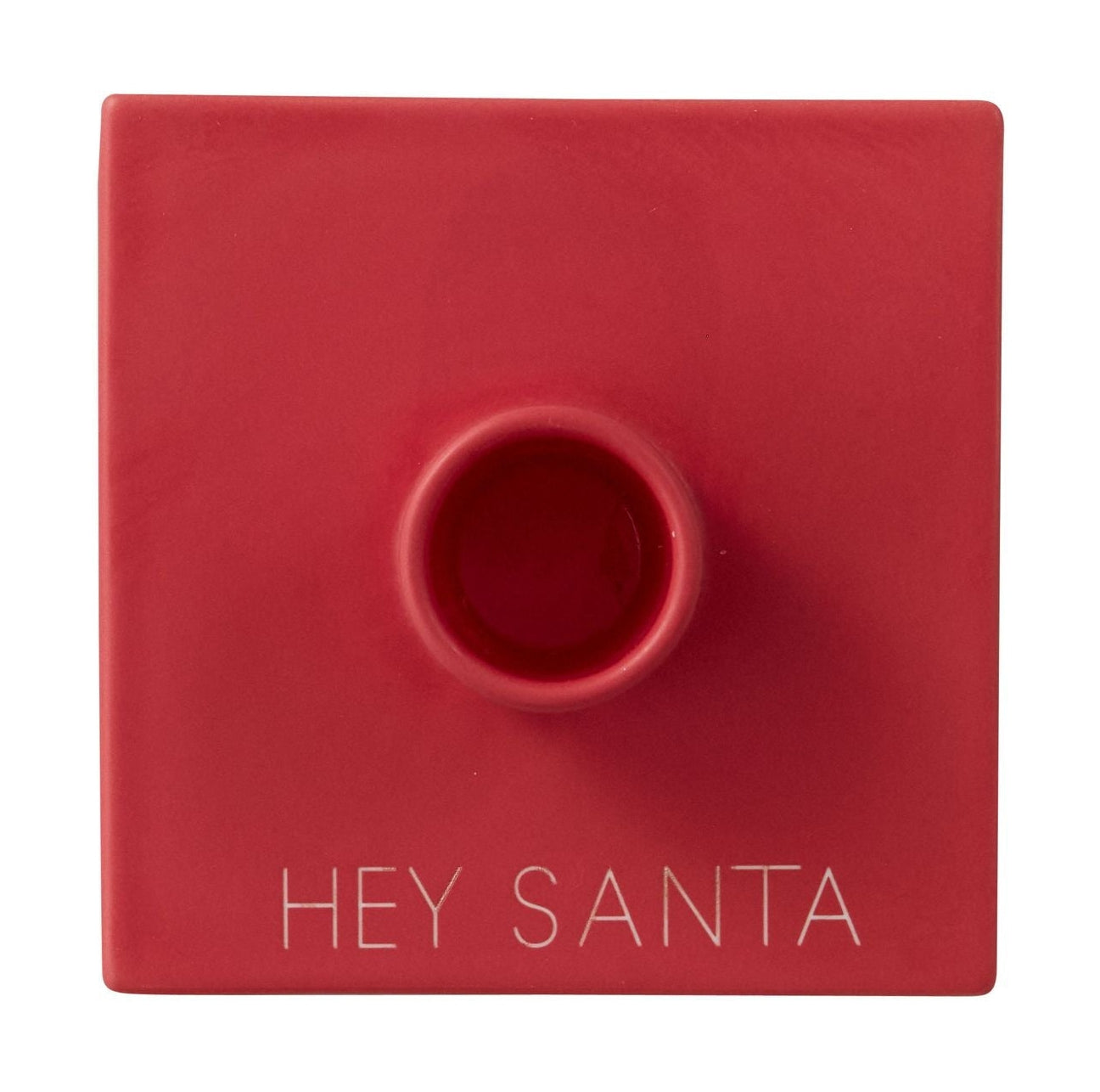 [product_category]-Design Letters Christmas Candle Holding Santa, Faded Rose-Design Letters-5710498188818-10101012ROSEHSANTA-DES-1