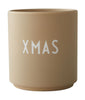 Design Letters Favoritkop Xmas, Beige