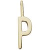 Design Letters Bogstav Charm A-Z 16 Mm, Guld, P