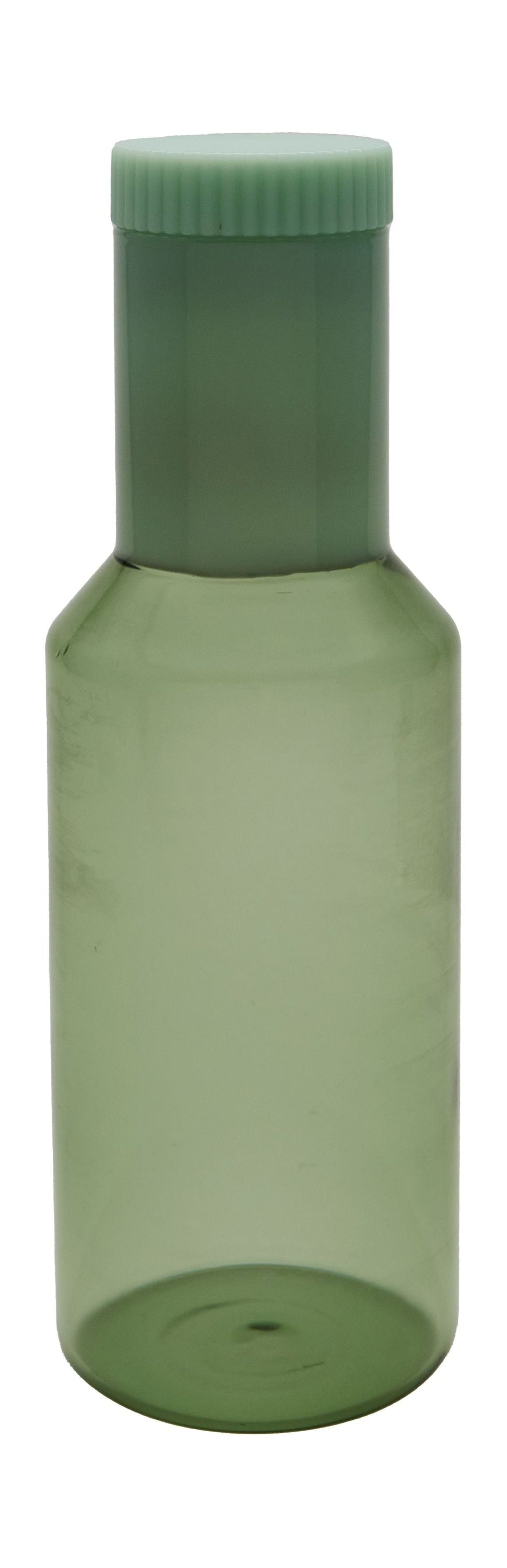 [product_category]-Design Letters Tube Carafe Made Of Glass, Green/Milky Green-Design Letters-5710498191641-10101402GREMILKGRE-DES-1