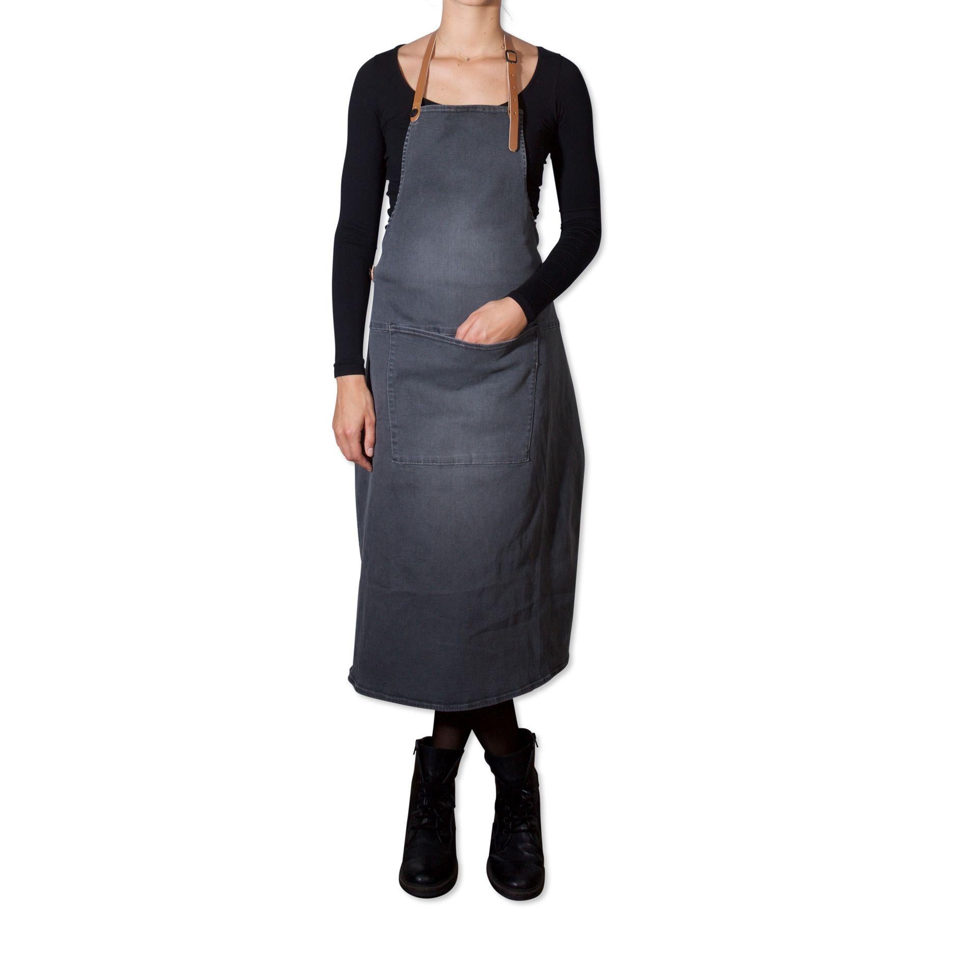 [product_category]-Dutchdeluxes Apron In Bbq Style Denim, Grey-Dutchdeluxes-8718885434125-AA-BSD-WG-DUT-6