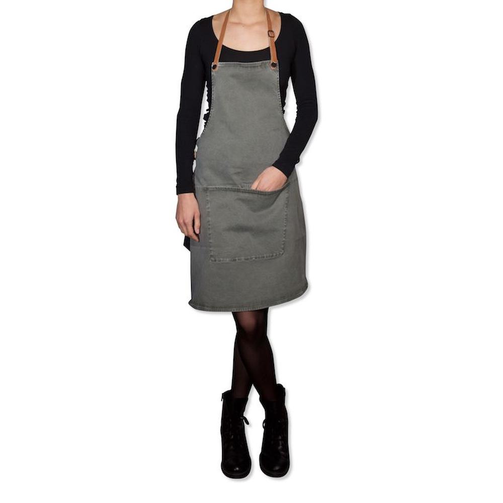 [product_category]-Dutchdeluxes Apron In Bbq Style, Grey/Green-Dutchdeluxes-8718885434095-AA-BSC-GG-DUT-2