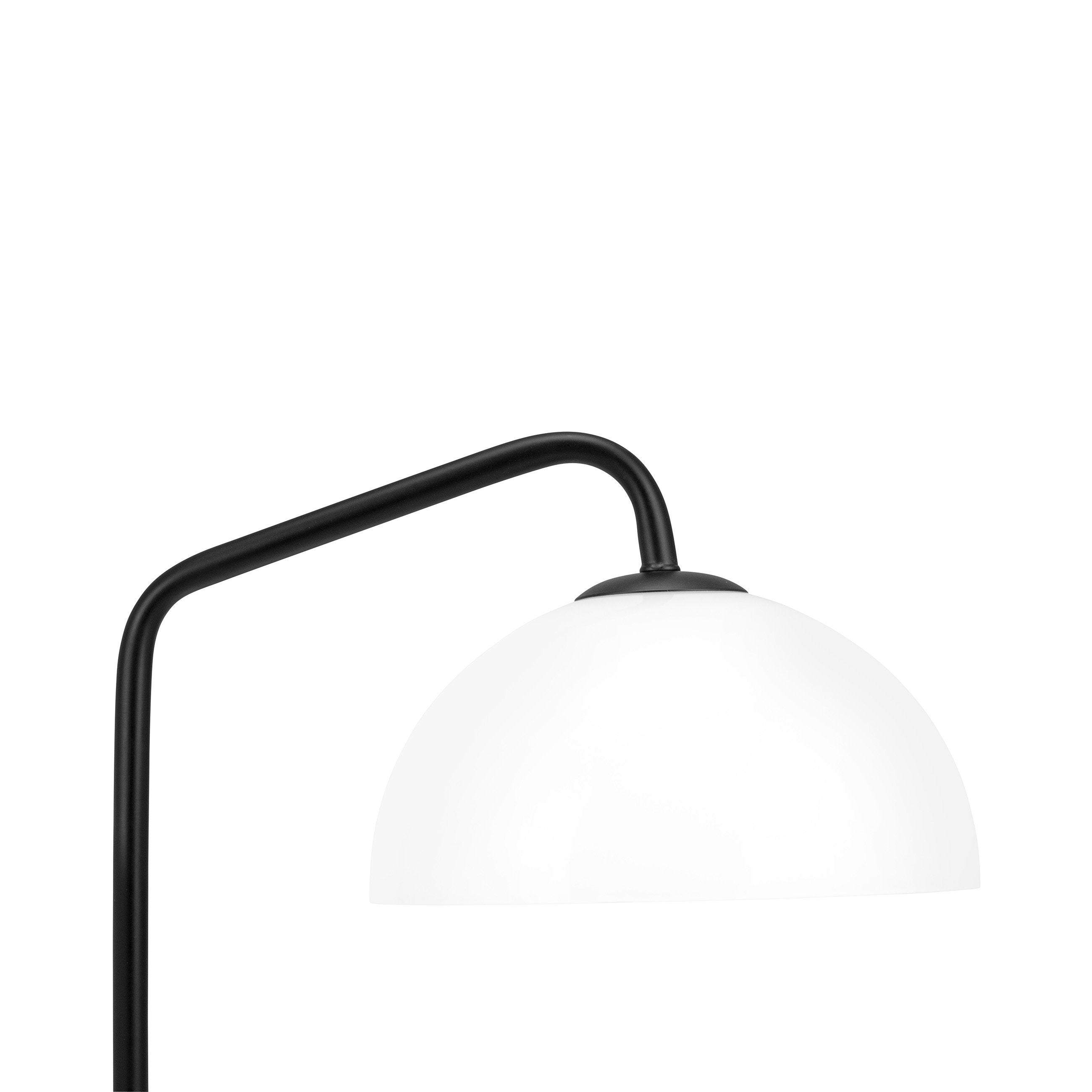 [product_category]-Dyberg Larsen Jazz Wall Lamp, Opal/Black-Dyberg Larsen-5704709073000-7300-DYB-2