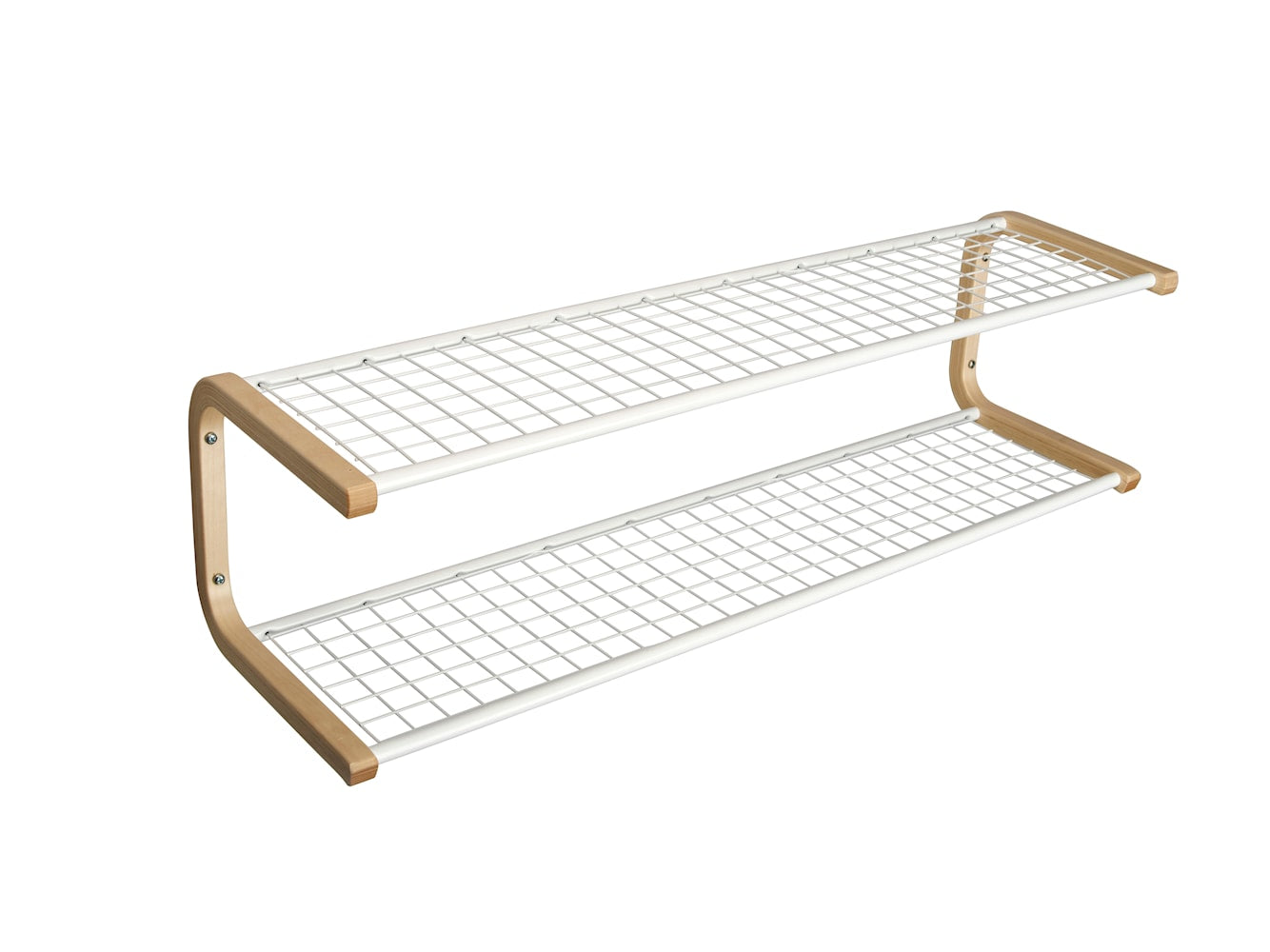 [product_category]-Essem Design Anna Shoe Rack Birch 90 Cm, White-Essem Design-7392157007319-728SD-90 V/BJ-ESS-1