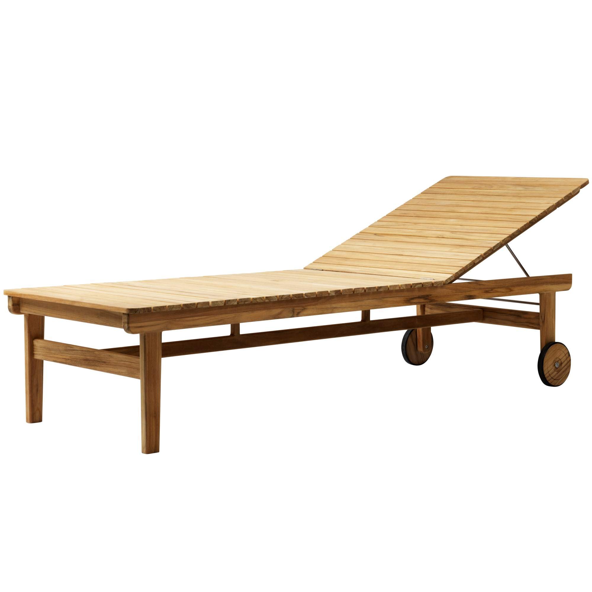 FDB Møller M8 Sammen Solvogn Teak, 200 cm