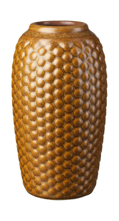 FDB Møller S8 Lupine Vase Smal H: 22 cm, Gyldenbrun