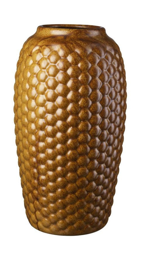 FDB Møller S8 Lupine Vase Smal H: 28 cm, Gyldenbrun