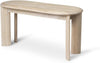 Ferm Living Bevel Bænk White Olied Oak, 900cm