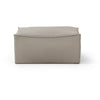 Ferm Living Catena Pouf Square S500 bomuldslinned, naturlig