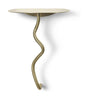 Ferm Living Curvature Wall Table, Messing