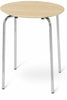 Ferm Living Herman Taburet, Chrome/Natural Oak